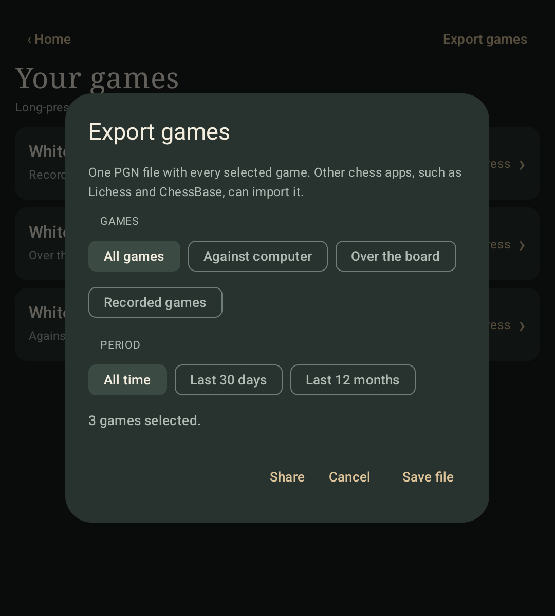 Square Chess Google Play screenshot 5